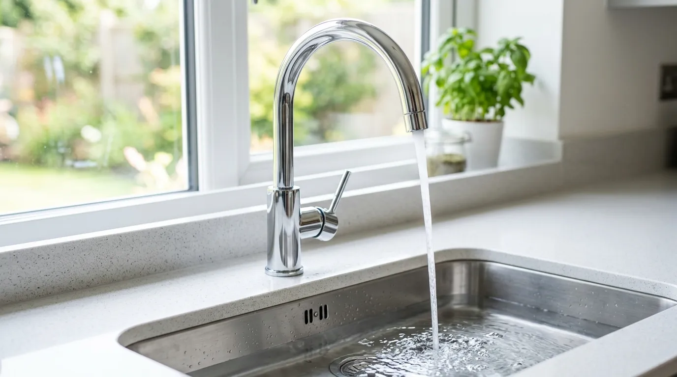 Local Plumbing Master Pros same day plumber fixing a faucet in Morrisville, PA